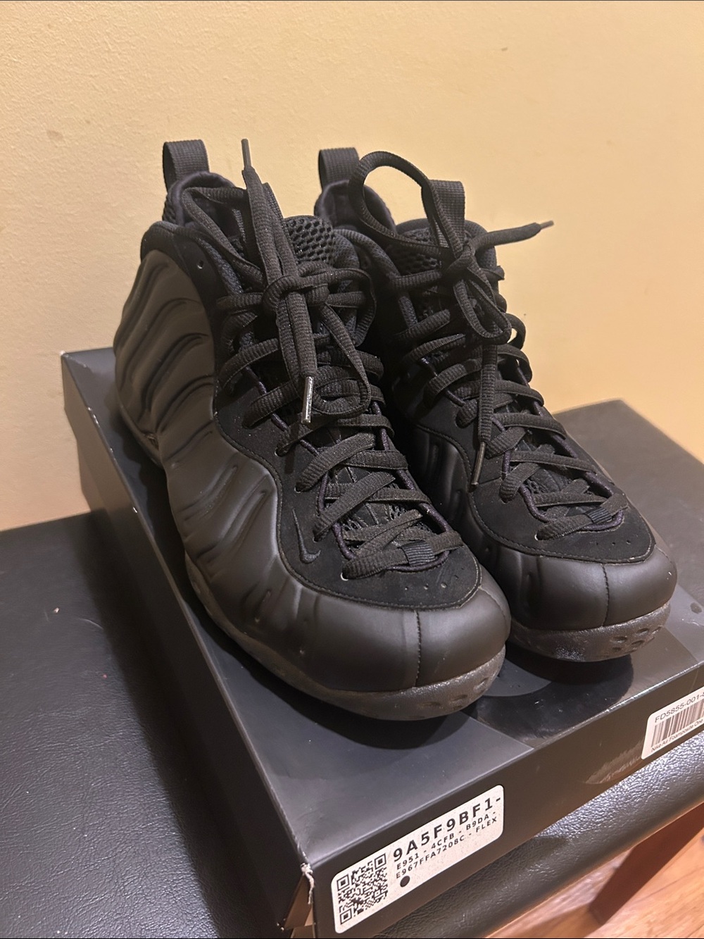 Nike Air Foamposite One Black/Anthracite 8 1/2